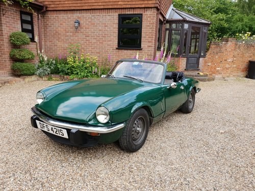 1978 Triumph Spitfire 1500 ready for some summer fun SOLD