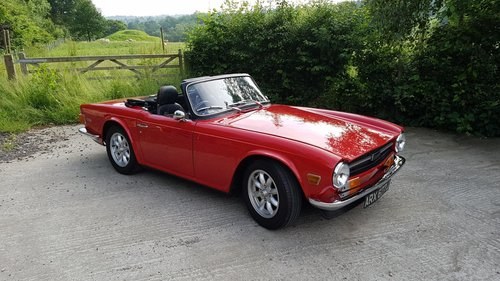 1970 TR6 with Overdrive For Sale