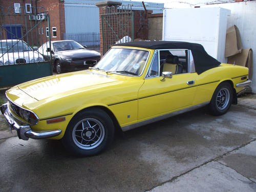 1976 Triumph Stag MrkII 3Ltr SOLD