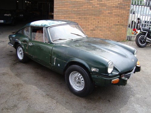 TRIUMPH GT6 2.0 COUPE(1971)BR GREEN! LHD US IMPORT! O/DRIVE! SOLD