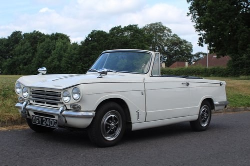 Triumph Vitesse Convertible 1969 - To be auctioned 27-07-18 For Sale by Auction