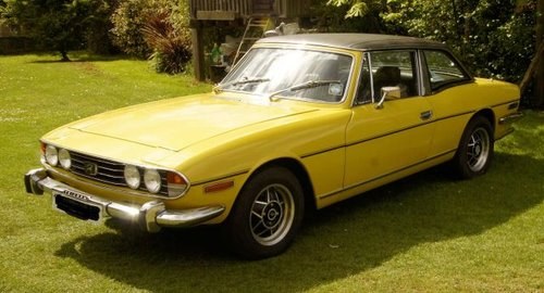 1973 Stag MK2 Auto in Mimosa Yellow VENDUTO