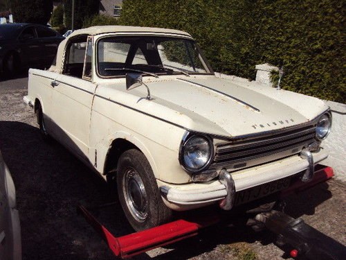1968 herald by triumph dry stored 32 years SOLD