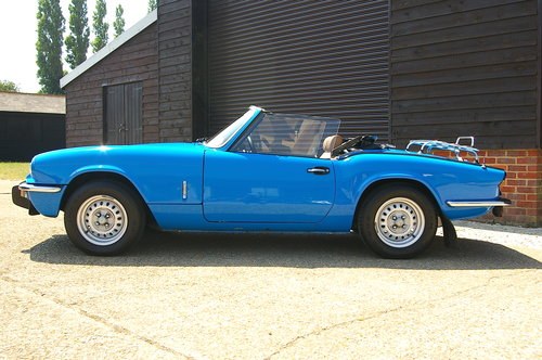 1980 Triumph Spitfire 1500 Convertible Manual (36,231 miles) VERKAUFT