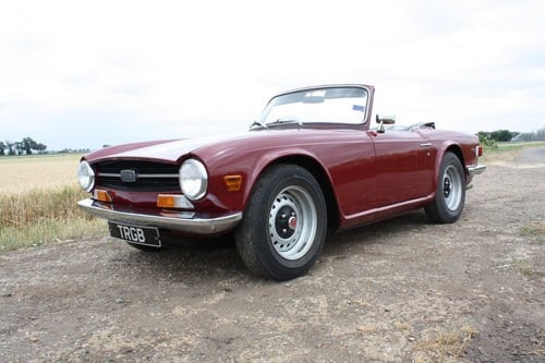 TR6 1972 150 BHP FUEL INJECTED UK CAR WITH OVERDRIVE SOLD