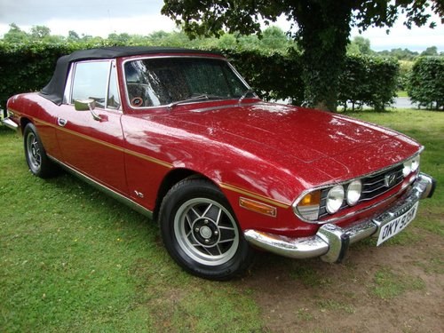 **REMAINS AVAILABLE**1974 Triumph Stag For Sale by Auction