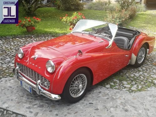 1959 1958 TRIUMPH TR3A  TOTALLY RESTORED FROM THE CHASSIS For Sale