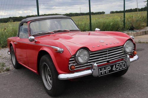 1966 TR4 A IRS, UK car with only 2 owners from new. For Sale