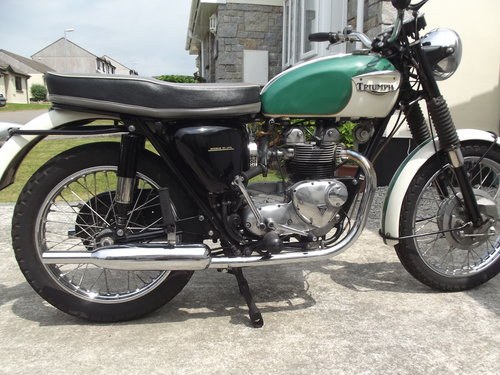 1966 motorcycle SOLD