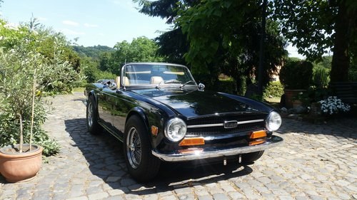 1970 TR6 black with Overdrive For Sale