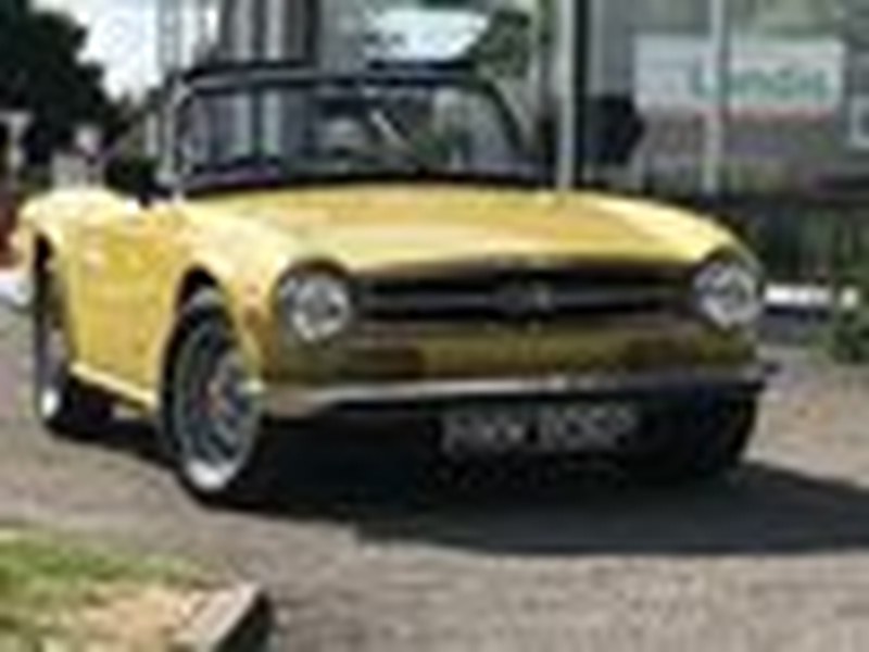 TRIUMPH TR6 UK CAR MATCHING NUMBERS