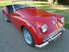 1958 Triumph TR3 A, Stunning roadster.  For Sale