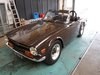 nice 1971 brown Triumph TR6 ready to use For Sale