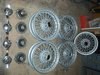 Triumph Stag Wire Wheels, Hubs, Spinners and Tubes For Sale