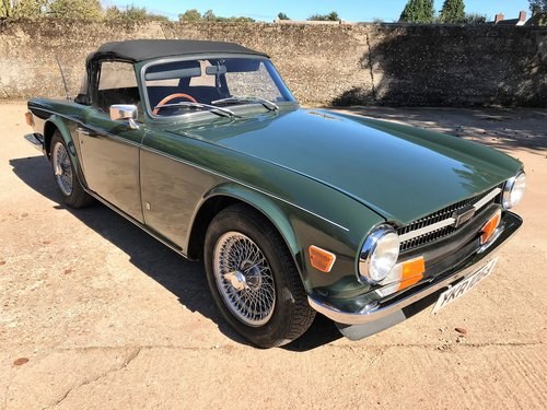 1971 triumph TR6 genuine UK RHD CP example+1 owner since 2000 For Sale