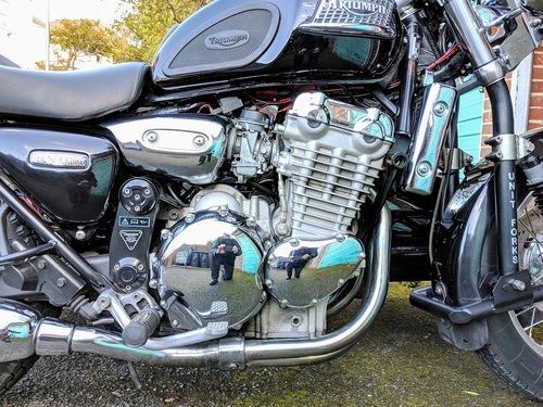 1997 Triumph Thunderbird with Hedingham sidecar For Sale