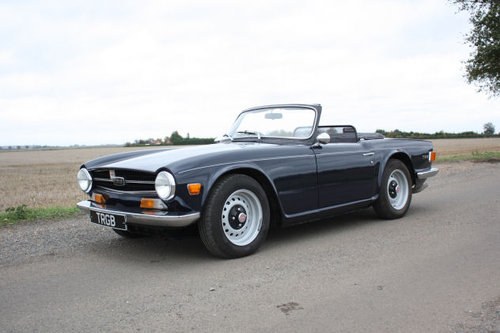1970 TRIUMPH TR6 WITH OVERDRIVE FOR SALE For Sale