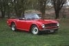 1973 TR6 FOR SALE AT NEC 9-11 NOVEMBER VENDIDO