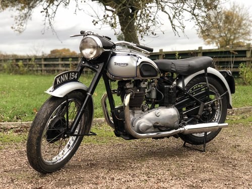 Triumph T100 1949 500cc All Correct Numbers All Original For Sale