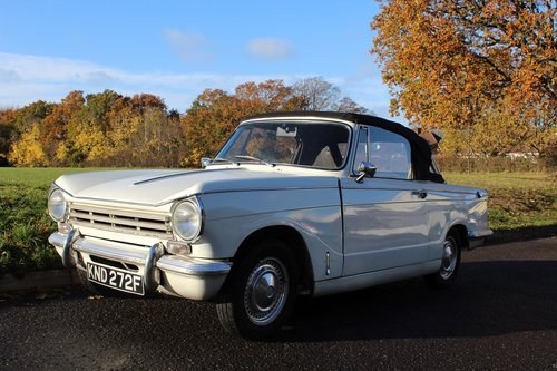 Triumph Herald Convertible 1968 - to be auctioned 25-01-19 For Sale by Auction