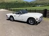 1973 TR6 old English White For Sale