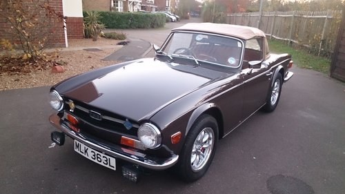 1972 CP series fuel injection TR6 150 Bhp. For Sale