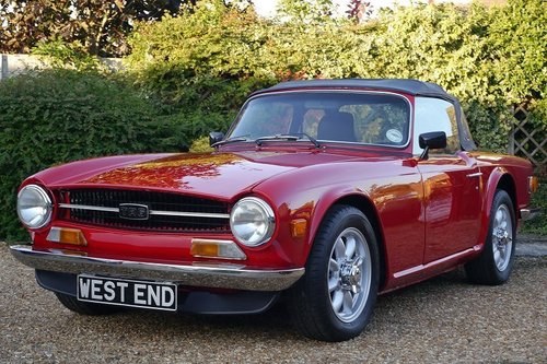 Triumph TR6 1972 Fully Restored UK Car CP150bhp Overdrive  For Sale