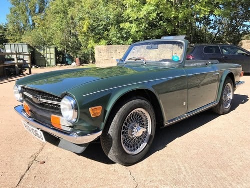 1971 triumph TR6 genuine UK RHD CP example+1 owner since 2000 For Sale