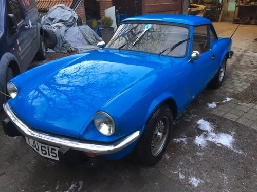 1981 triumph spitfire 1500 with overdrive SOLD