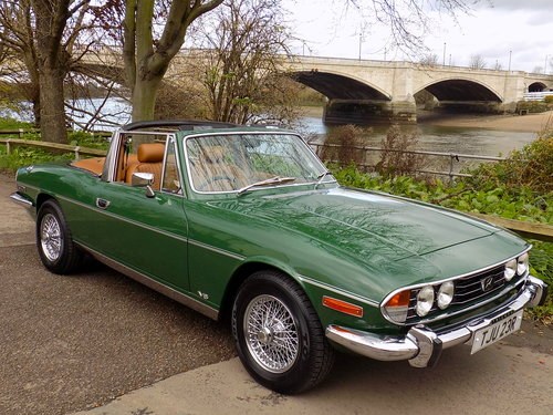 1977 TRIUMPH STAG MKII MANUAL WITH OVERDRIVE - FULLY RESTORED SOLD