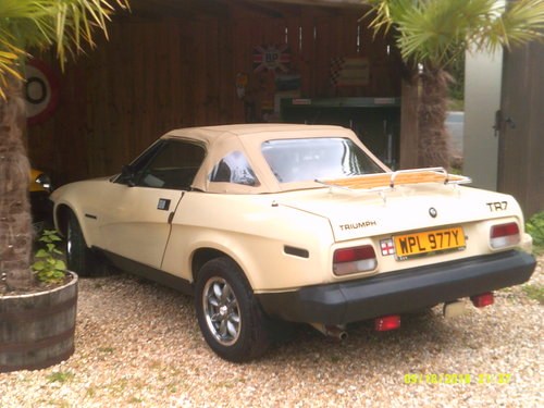 1982 WARRANTED 61,000 MLS FROM NEW TR7  For Sale