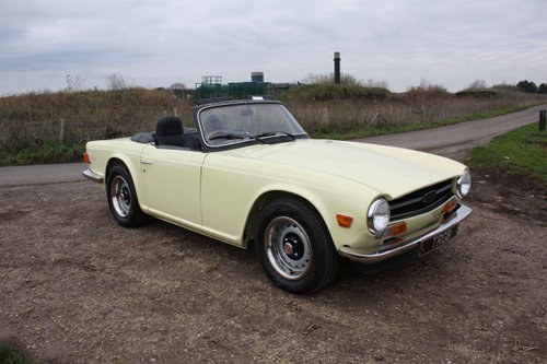 TR6 1972 ORIGINAL UK FUEL INJECTED CAR WITH OVERDRIVE SOLD