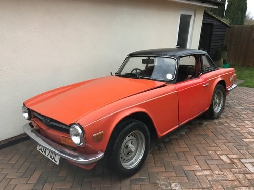 1973 TR6 2.5 SOLD