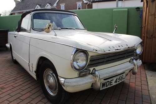 Triumph Herald 13/60 1971 - To be auctioned 25-01-19 For Sale by Auction