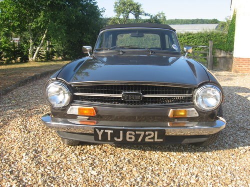 Triumph TR6 1973 CR series with J type overdrive For Sale