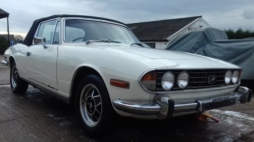 1975 TRIUMPH STAG MKII 3.0 V8 MANUAL O/D ~ LOTS OF POTENTIAL SOLD
