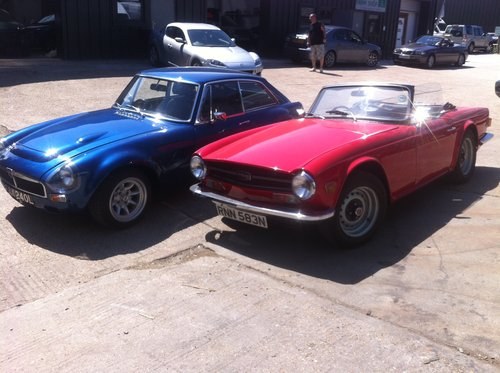 1975 TR6 sports roadster For Sale