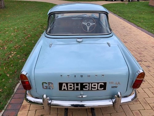 1965 Triumph TR4A IRS O/D at ACA 26th January 2019 For Sale