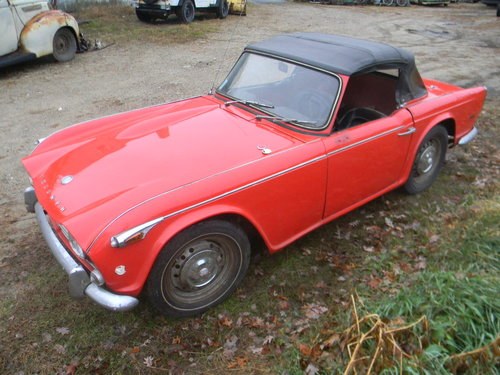 1967 Triumph TR4A IRS To Restore  For Sale
