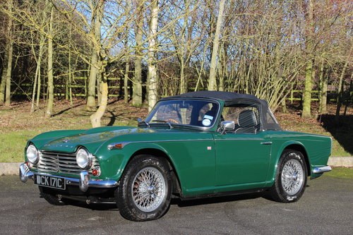 1965 TRIUMPH TR4a - OVERDRIVE - 'SOLD' MORE REQUIRED SOLD