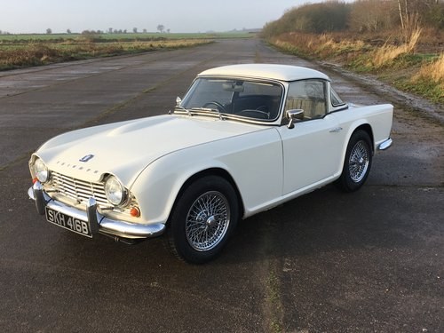 1692 Triumph TR4 with Surrey Top and Overdrive For Sale