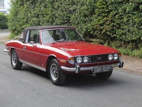 1976 Triumph Stag Manual with Overdrive - Recent Engine Rebuild SOLD