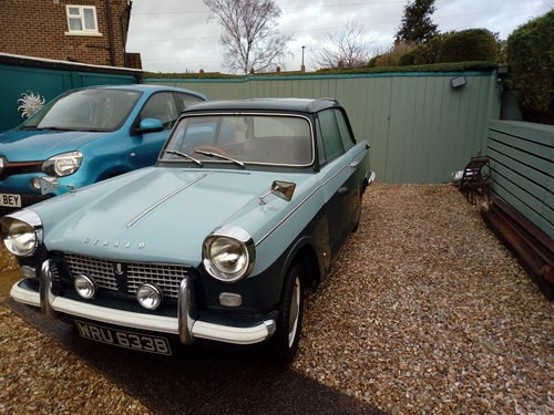 1964 An excellent Triumph Herald with a rebuilt  engine SOLD