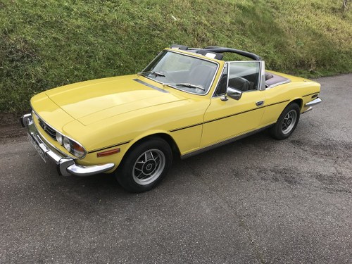 Triumph Stag Manual + Overdrive 1973 3.0 V8 For Sale