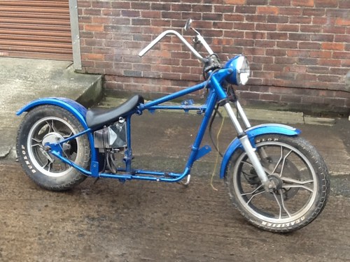 1972 Triumph T100R based custom rolling chassis SOLD