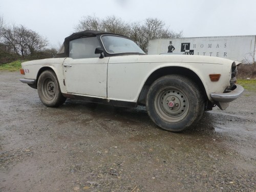 1973 TR6 Barn Find in Wiltshire SOLD