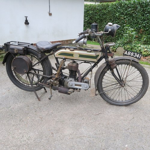 1921 Triumph motor bike For Sale by Auction For Sale by Auction