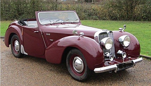 Stunning 1947 Triumph 1800 Roadster Coupe For Sale
