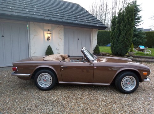 1972 TR6  CARB MODEL  STRAIGHT RUST FREE EXAMPLE  For Sale