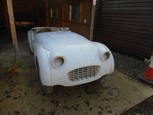 1958 Triumph TR3 small mouth disc brake car overdrive For Sale